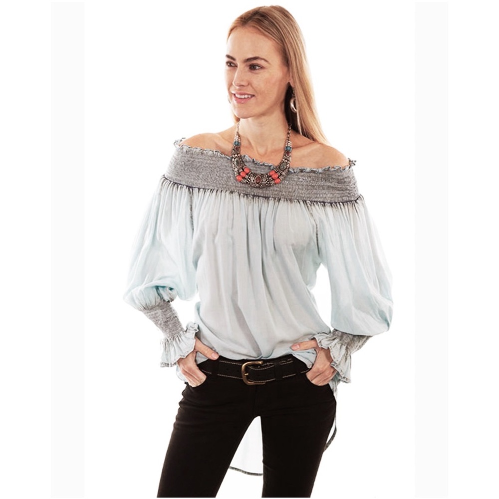 SCULLY Honey Creek vintage washed tunic NWT‎